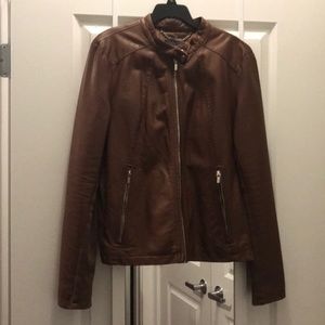 Express faux leather jacket